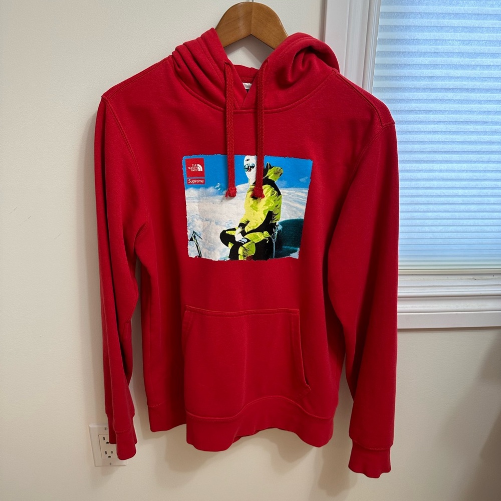 Supreme The North Face Colab red photo hooded sweatshirt Hoodie Men’s small